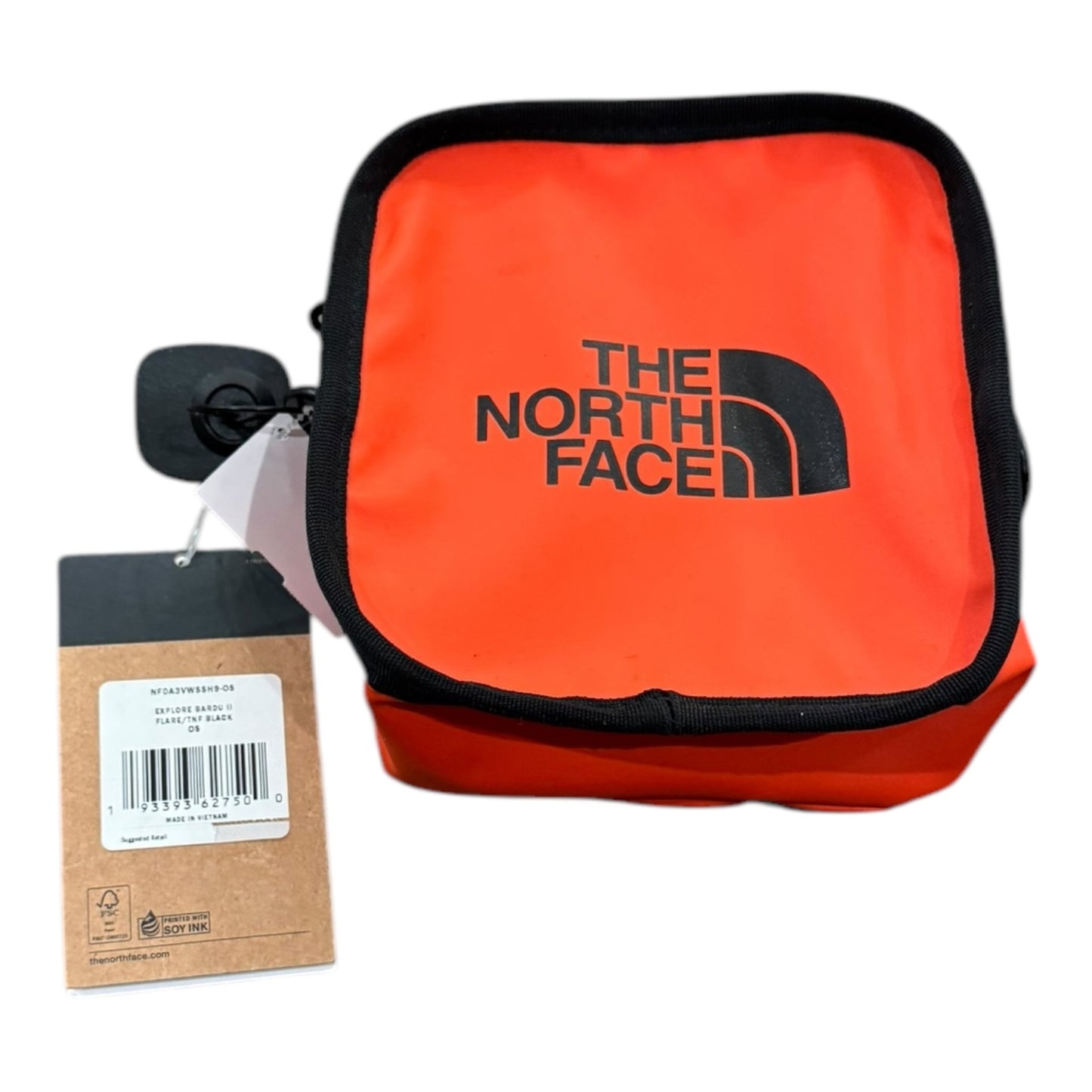 Handbag By The North Face In Black & Orange, Size:Small