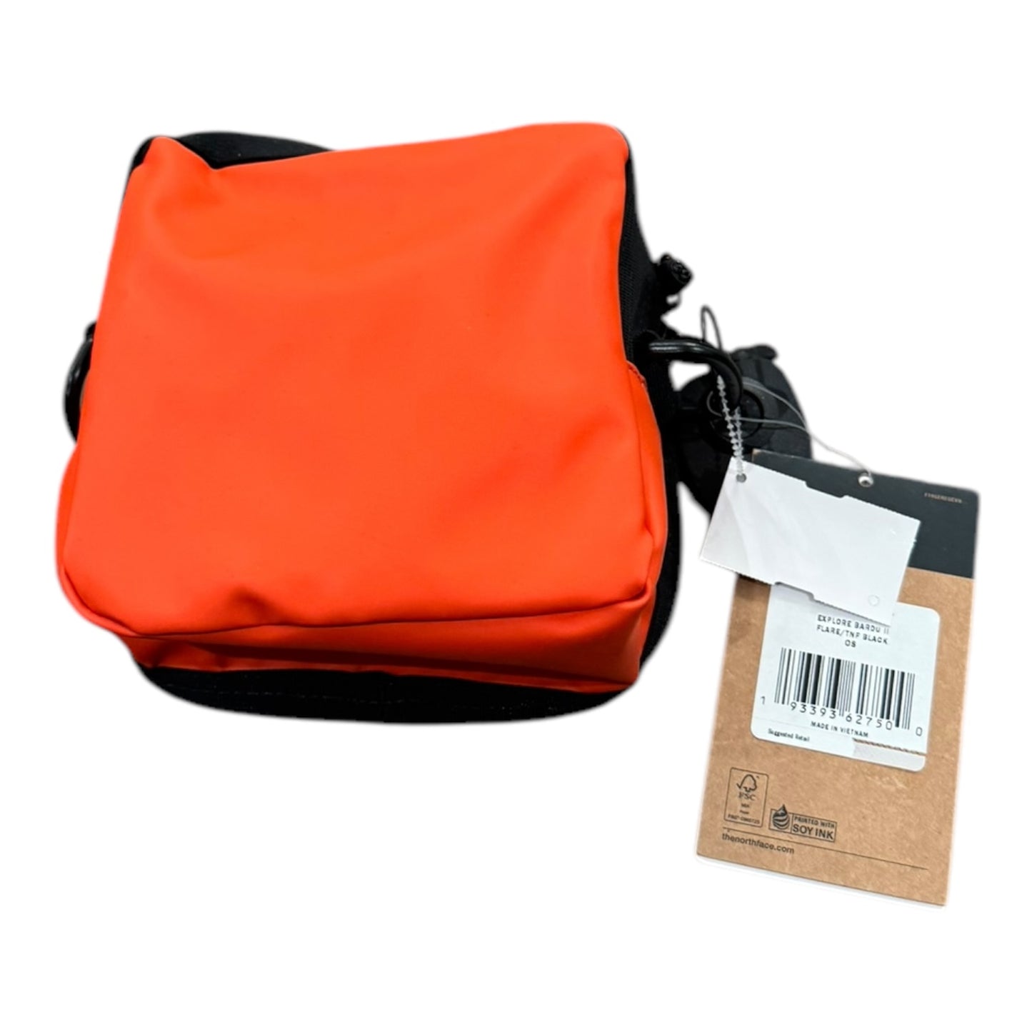 Handbag By The North Face In Black & Orange, Size:Small