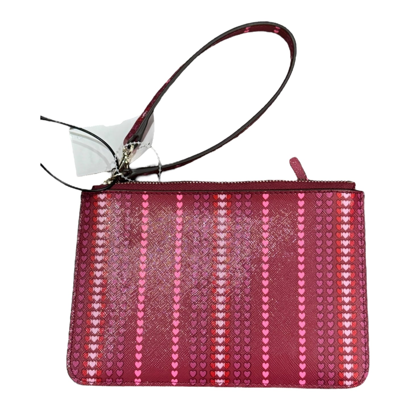 Wristlet Designer By Kate Spade In Maroon, Size:Medium