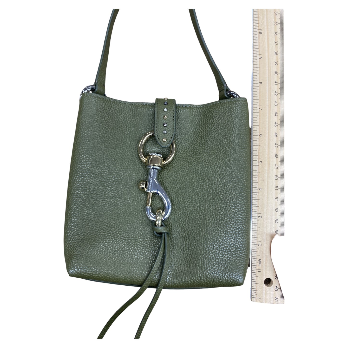 Handbag Designer By Rebecca Minkoff In Green, Size:Small