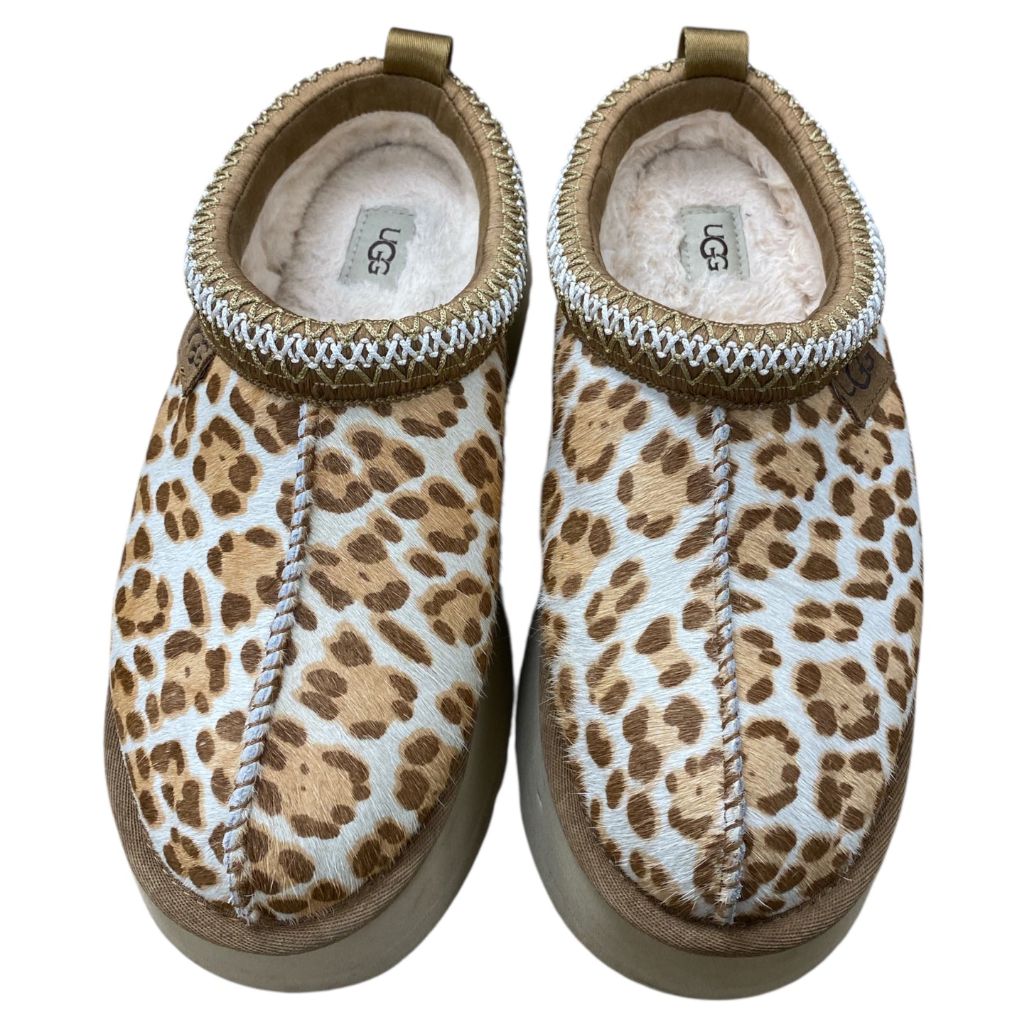 Shoes Designer By Ugg In Animal Print, Size:7