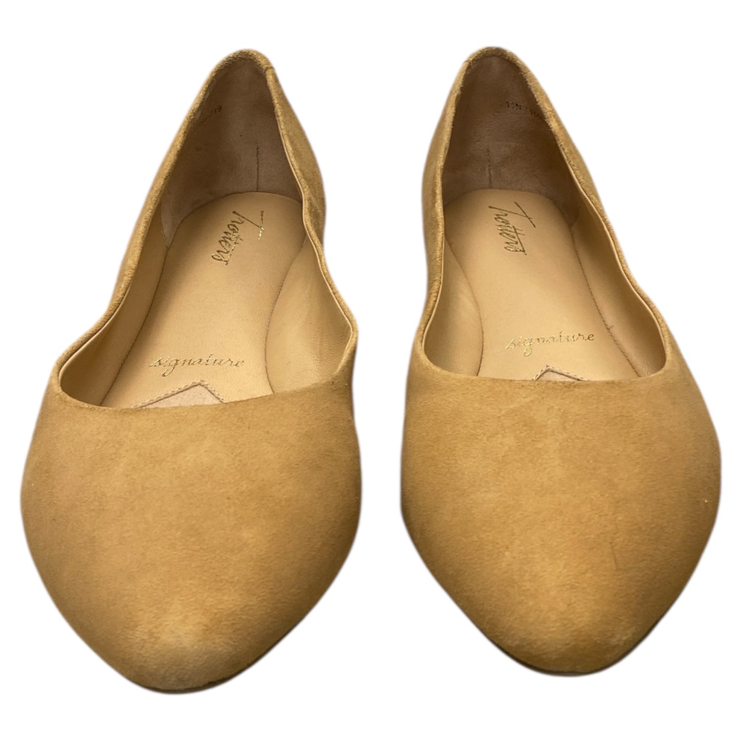 Shoes Flats By Cmc In Brown, Size:10.5