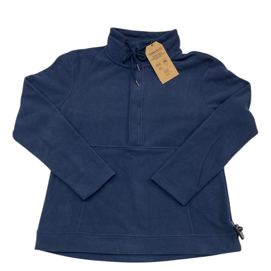 Athletic Top Ls Collar By Avalanche In Blue, Size:L