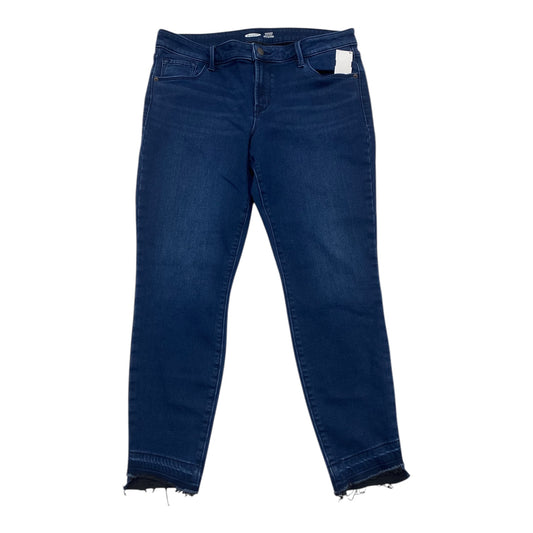 Jeans Skinny By Old Navy In Blue, Size:12