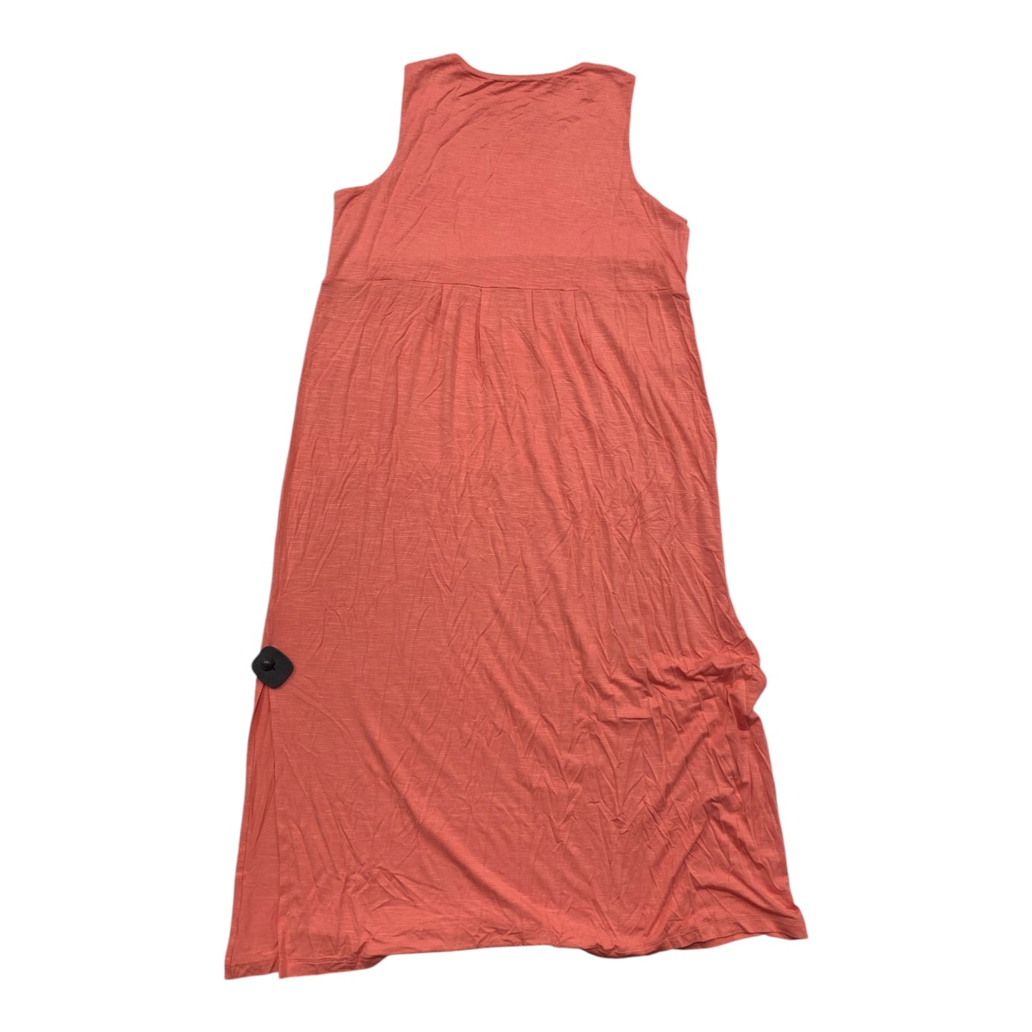 Dress Casual Maxi By J. Jill In Coral, Size:L
