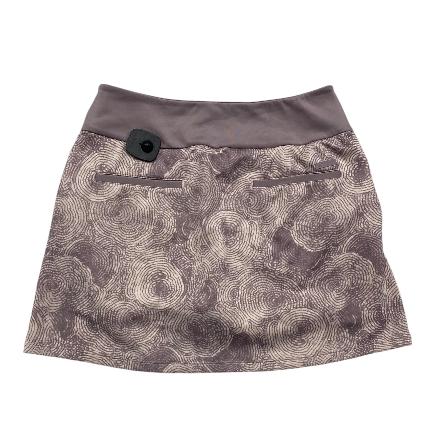 Athletic Skort By Adidas In Purple, Size:S