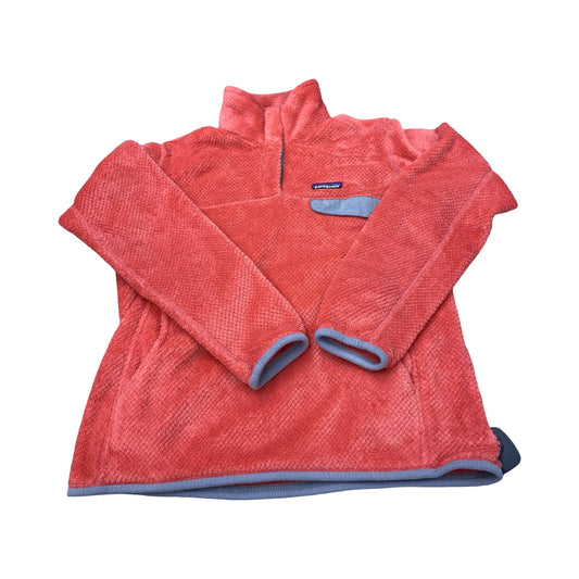 Athletic Sweatshirt Collar By Patagonia In Pink, Size:M