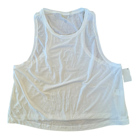 Athletic Tank Top By Zella In White, Size:M