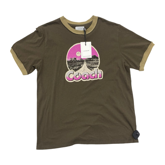 Top Ss Designer By Coach In Brown, Size:Xl