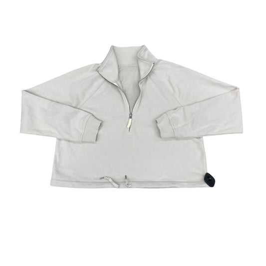 Athletic Sweatshirt Collar By Vuori In Tan, Size:L