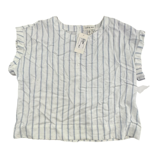 Top Ss By Cloth & Stone In Striped Pattern, Size:M