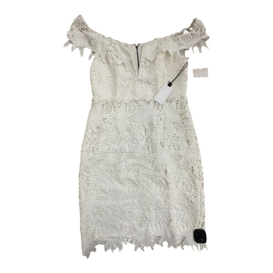 Dress Party Midi By Astr The Label In White, Size:M