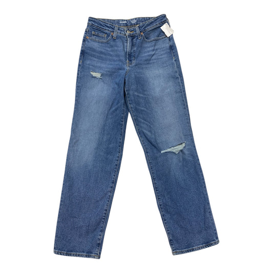 Jeans Straight By Old Navy In Blue Denim, Size:6