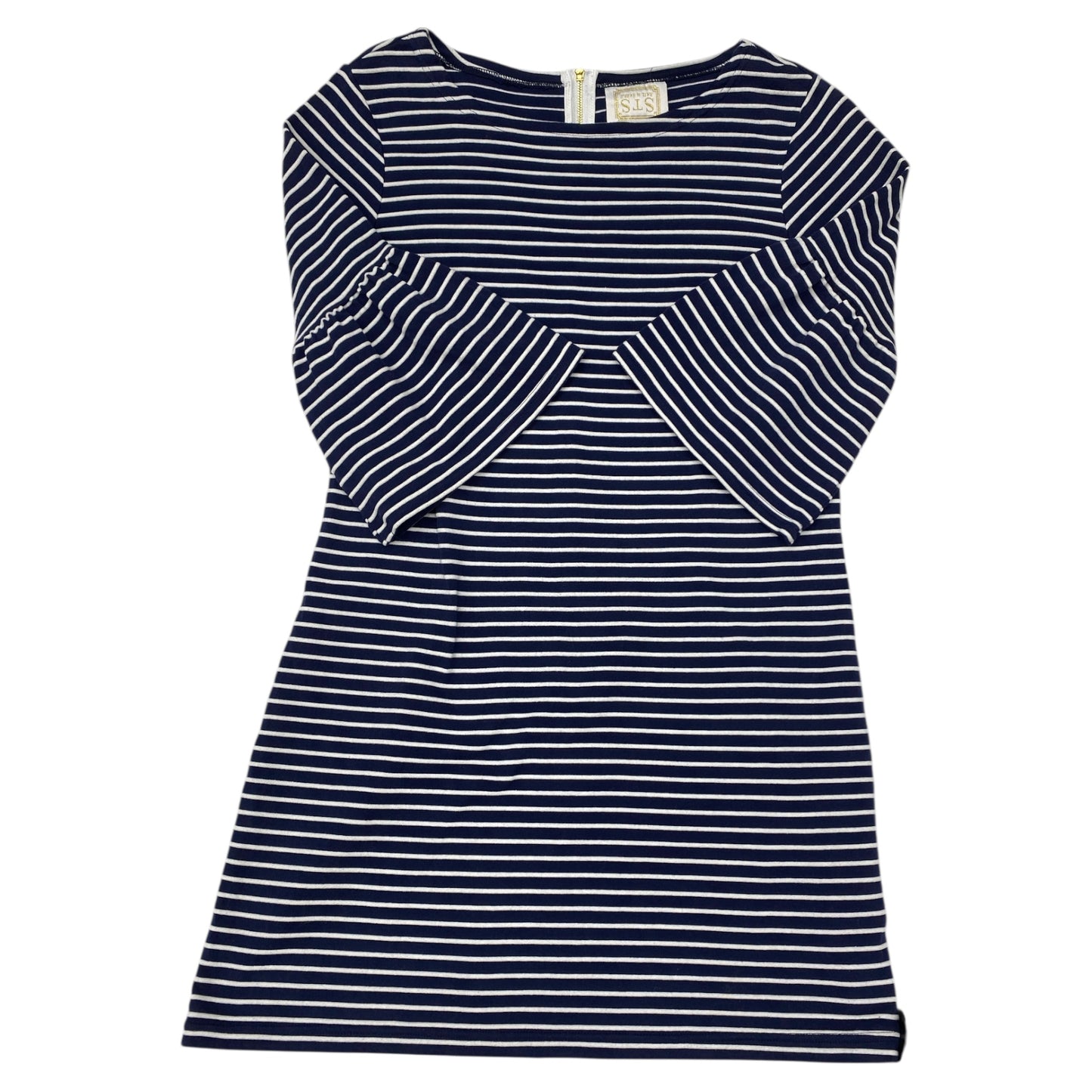 Dress Party Short By Sail To Sable In Blue & White, Size:M