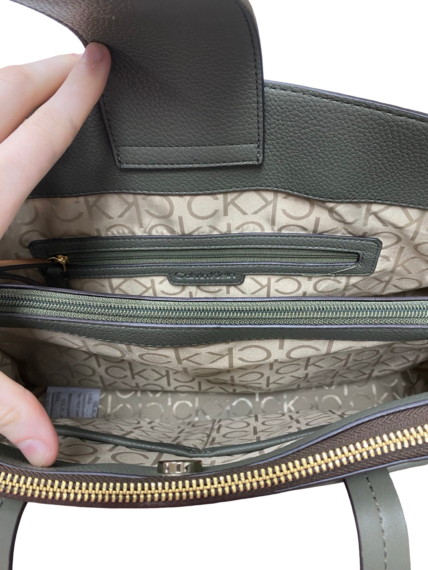 Handbag By Calvin Klein In Multi, Size:Large