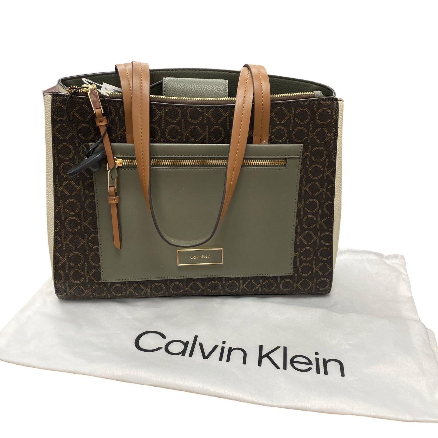 Handbag By Calvin Klein In Multi, Size:Large