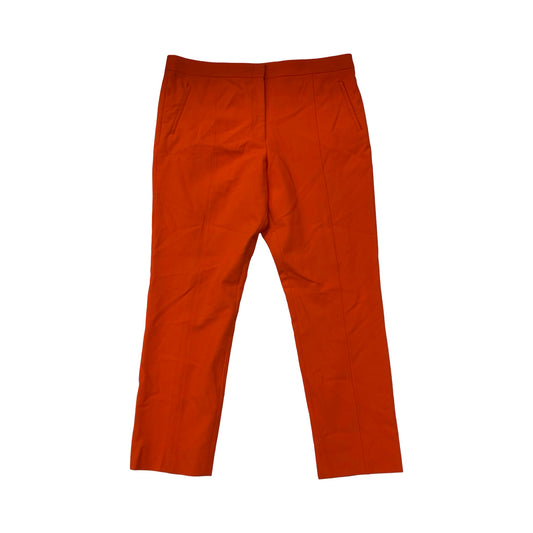 Pants Designer By Tory Burch In Orange, Size:14