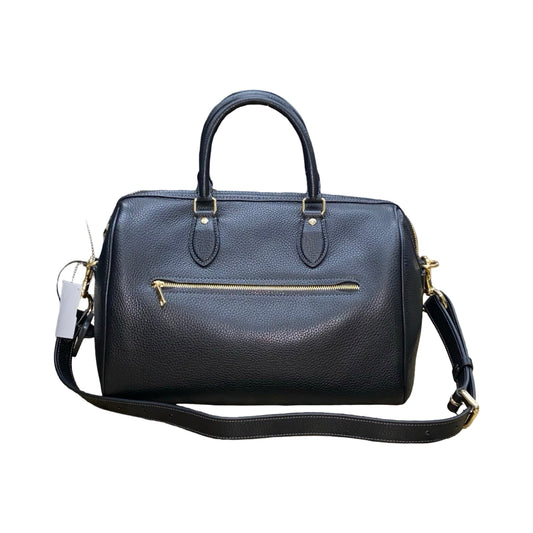 Handbag Designer By Coach In Black, Size:Large