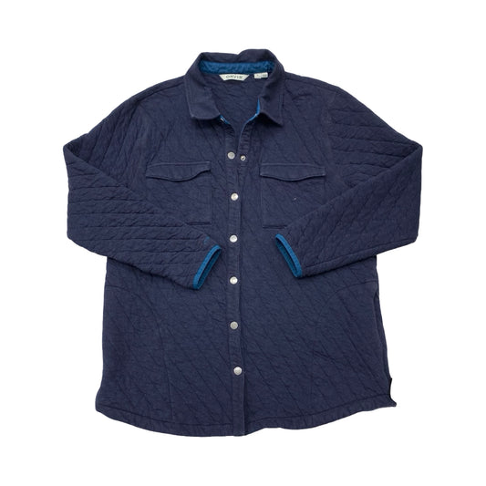 Jacket Shirt By Orvis In Navy, Size:L