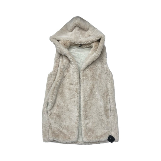 Vest Faux Fur & Sherpa By Cmc In Beige, Size:S