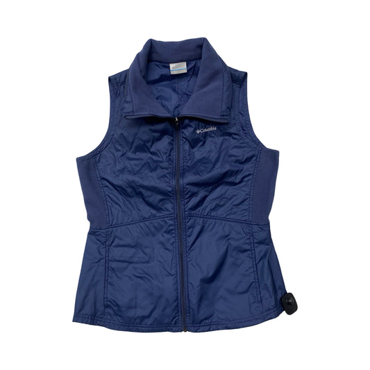 Vest Puffer & Quilted By Columbia In Blue, Size:M
