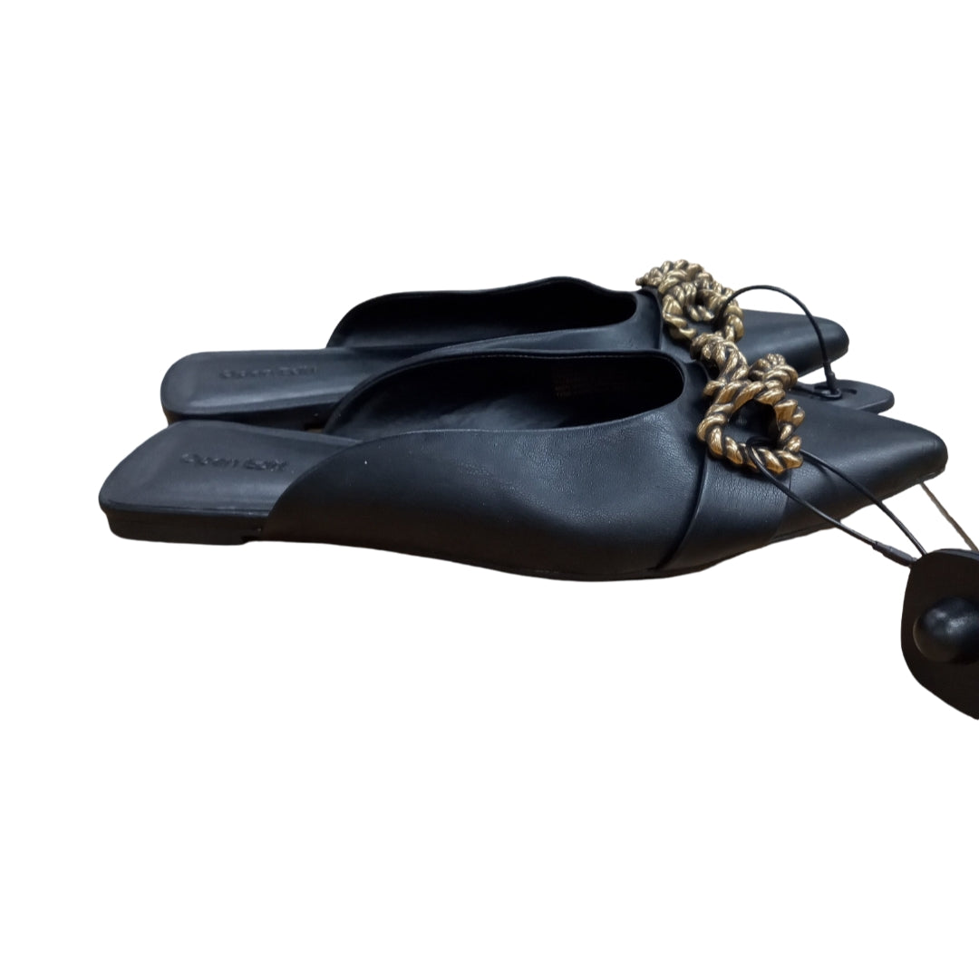 Shoes Flats By Open Edit In Black, Size:9.5