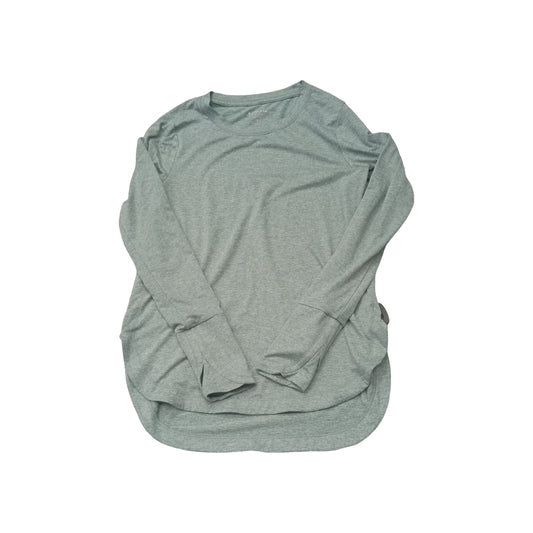 Athletic Top Ls Collar By Athleta In Blue, Size:S