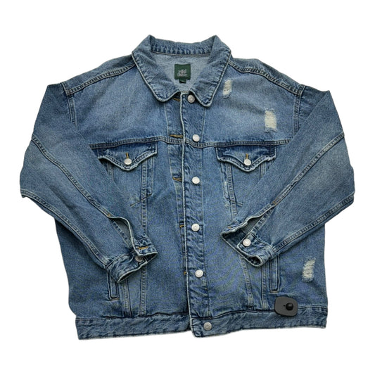 Jacket Denim By Wild Fable  Size: 1x